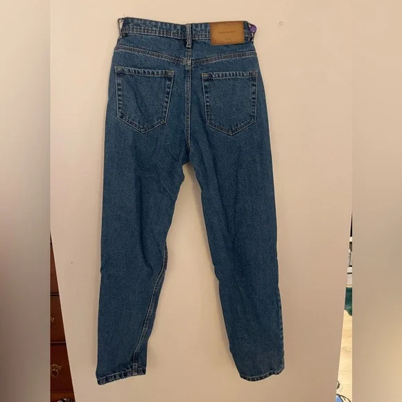 Zara painted jeans 00 - Picture 2 of 4